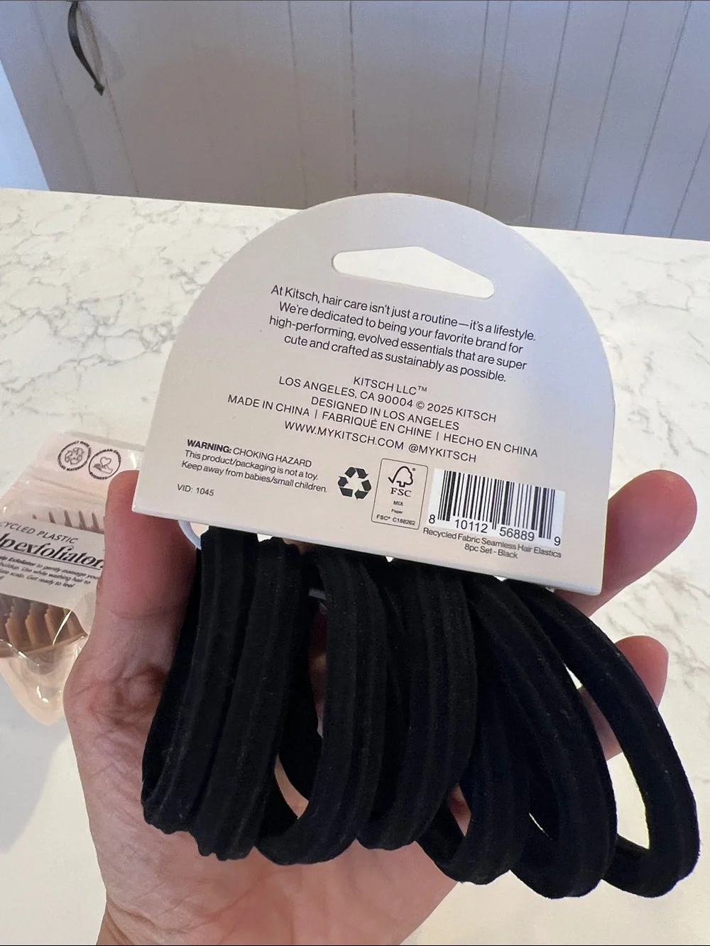 Hair Ties / Scalp Exfoliator
